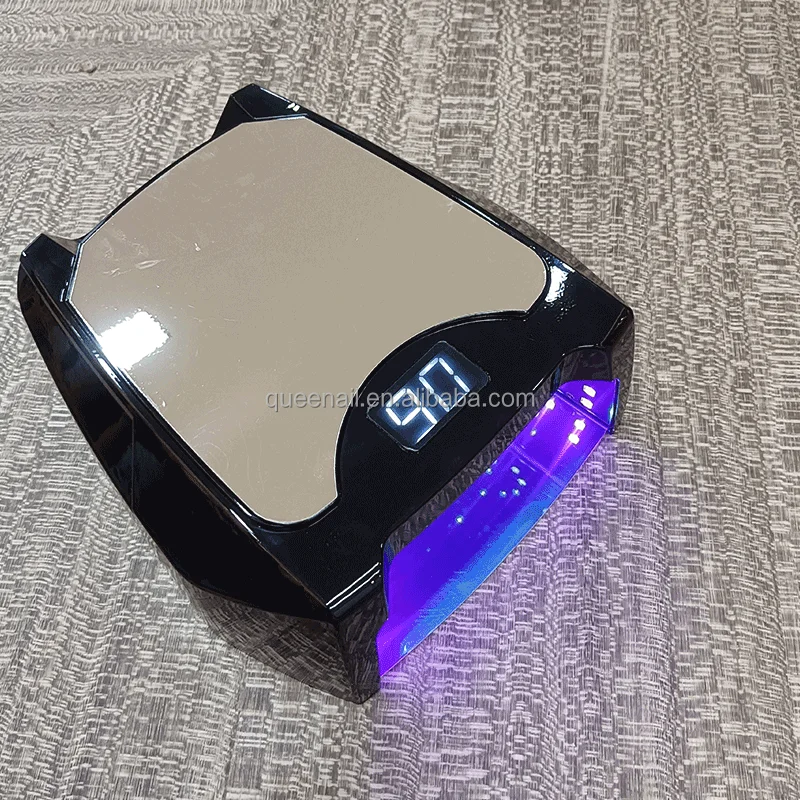 Professional Sun uv 90W Best pro LED Nail UV Dryer Lamps metal inside rechargeable Cordless UV Led Nail Lamp with metal base