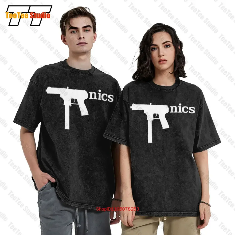 Technics Dj Tec - 9 Logo Vintage Oversized T-Shirt 1Y36