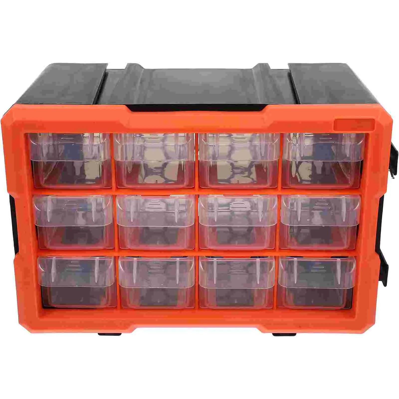 Storage Box Small Parts Organizer Tool Cabinet Drawers Electronics Screw Plastic Pvc