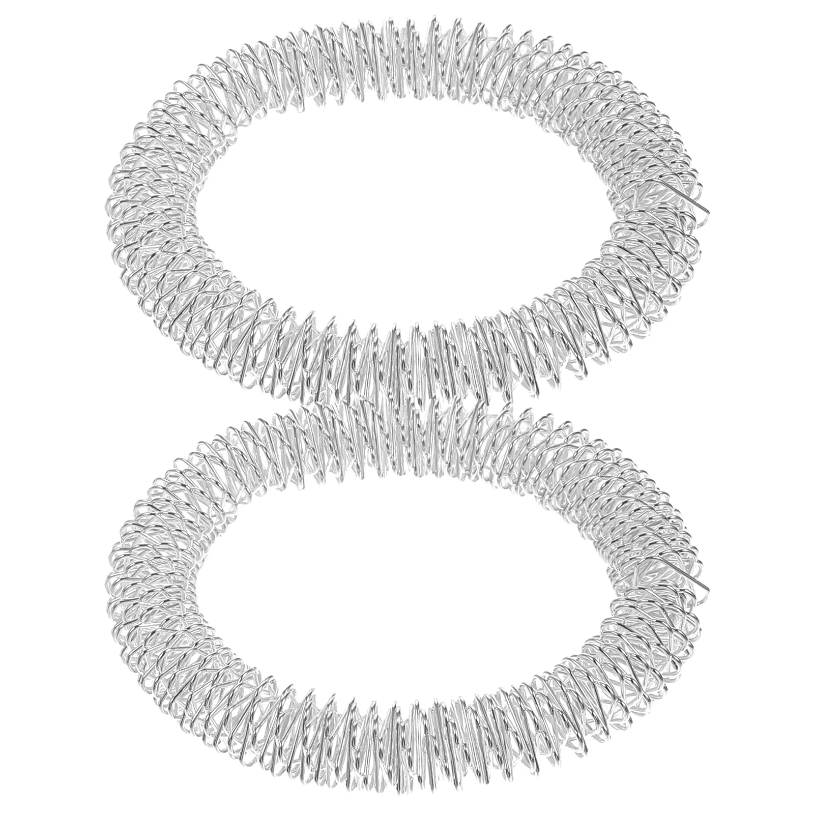 2 шт., массажные кольца на запястье, металлические кольца для акупрессуры для ручной терапии, инструмент для облегчения китайской медицины для компьютерных пользователей