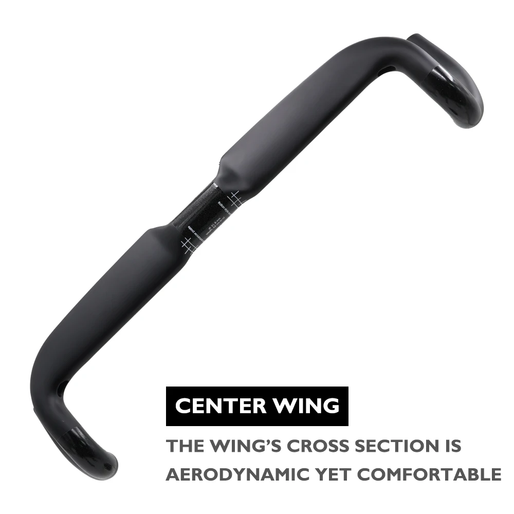 

Gravel bike handlebars nologo 31.8 mm internally routed extreme speed carbon fiber road handlebars racing drop bars 380-440mm