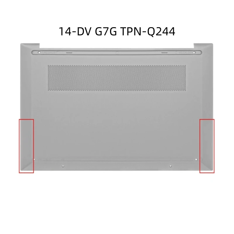 New Laptop Bottom Cover Lower Case Base Carcass For 14-DV G7G TPN-Q244 Palmrest Upper Cover Topcase Top Cover