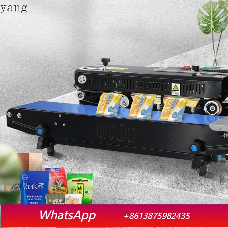 

LTT Automatic Continuous Sealing Machine Desktop Plastic Sealing Machine Food Home Commercial Heat Sealing Machine