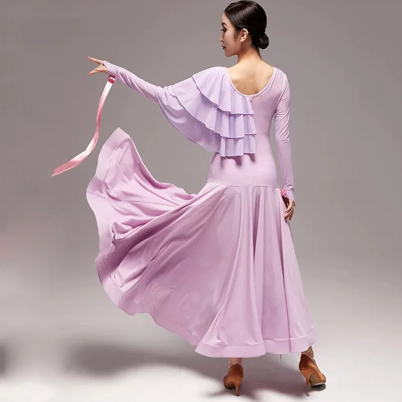 2023 Women New Ballroom Waltz Modern Dance Dress Competition Standard Dancing Clothes TXH-FL114