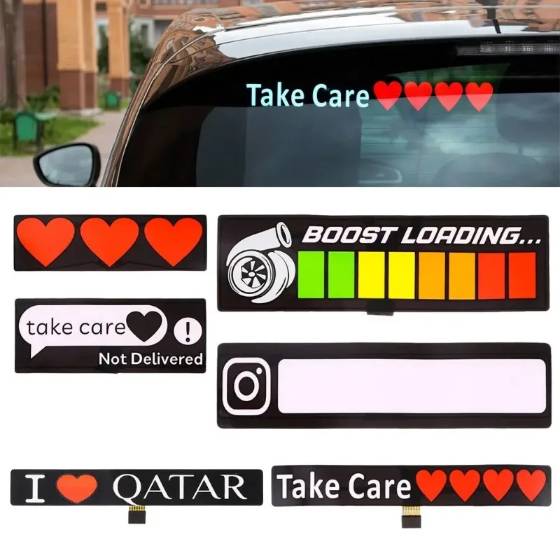 

Funny high-quality vinyl car sticker, black, silver, covering scratches