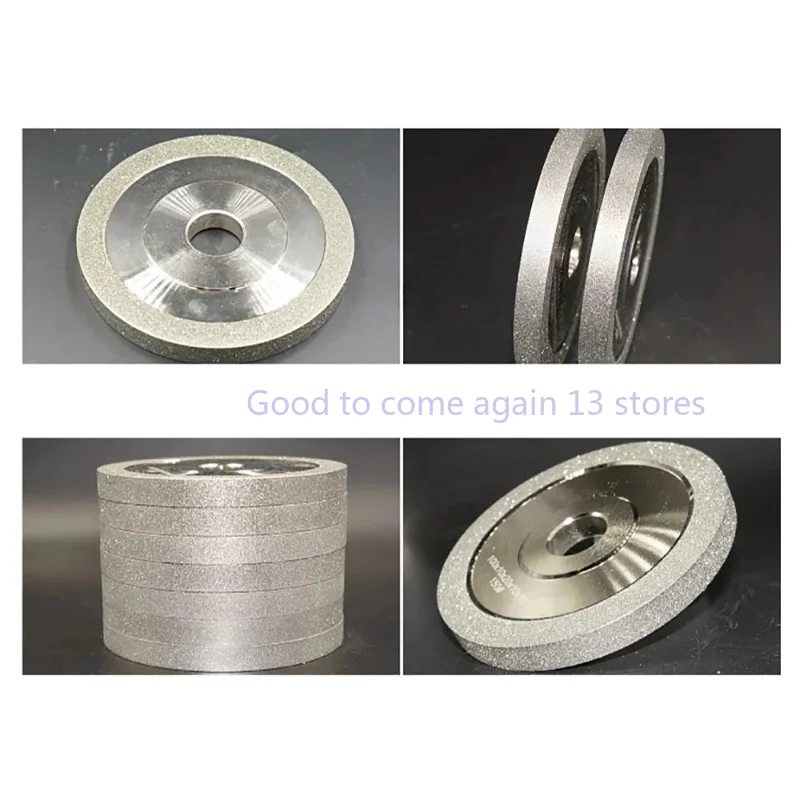 1 pz 100MM CBN mola diamantata ceramica acciaio al tungsteno fresa speciale strumento di affilatura lega mola smeriglio parallela