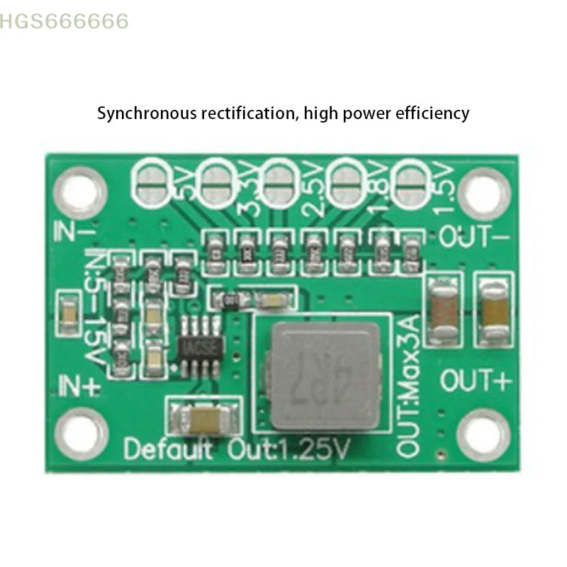 

DC-DC Step Down Power Supply Module 3A Adjustable Buck Converter for Arduino Replace New 1Pc Hot Sale Ultra-Small Size