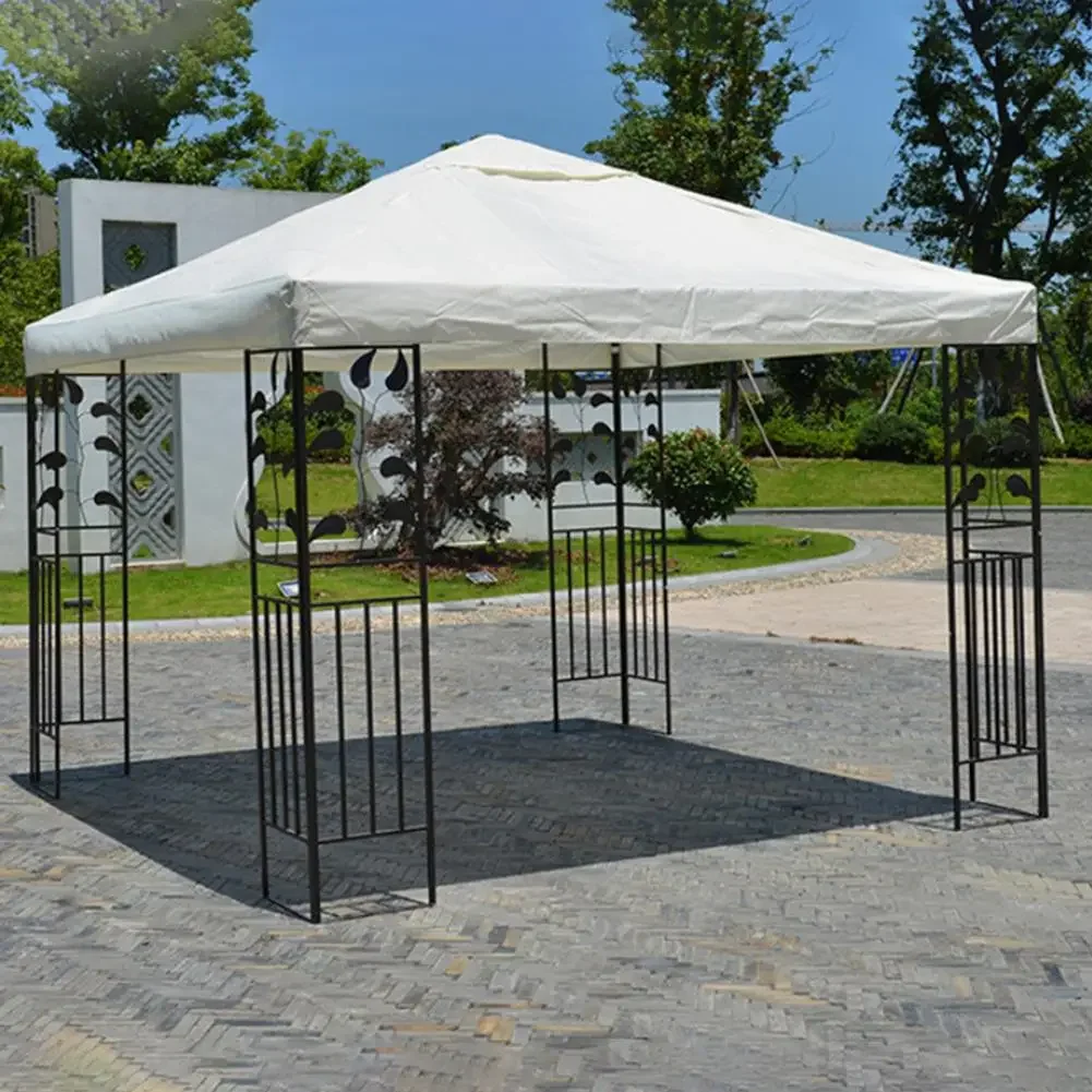 Imagem -04 - Substituição Exterior Canopy Top 2-tier Gazebo Roof Cover Garden Bbq Substituição Cover Pano de Poliéster 300d 3x3m