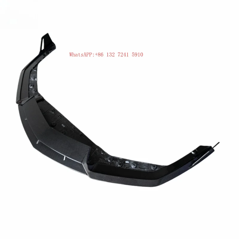 High-quality Dry Carbon Fiber Front Bumper Lip Body Kit