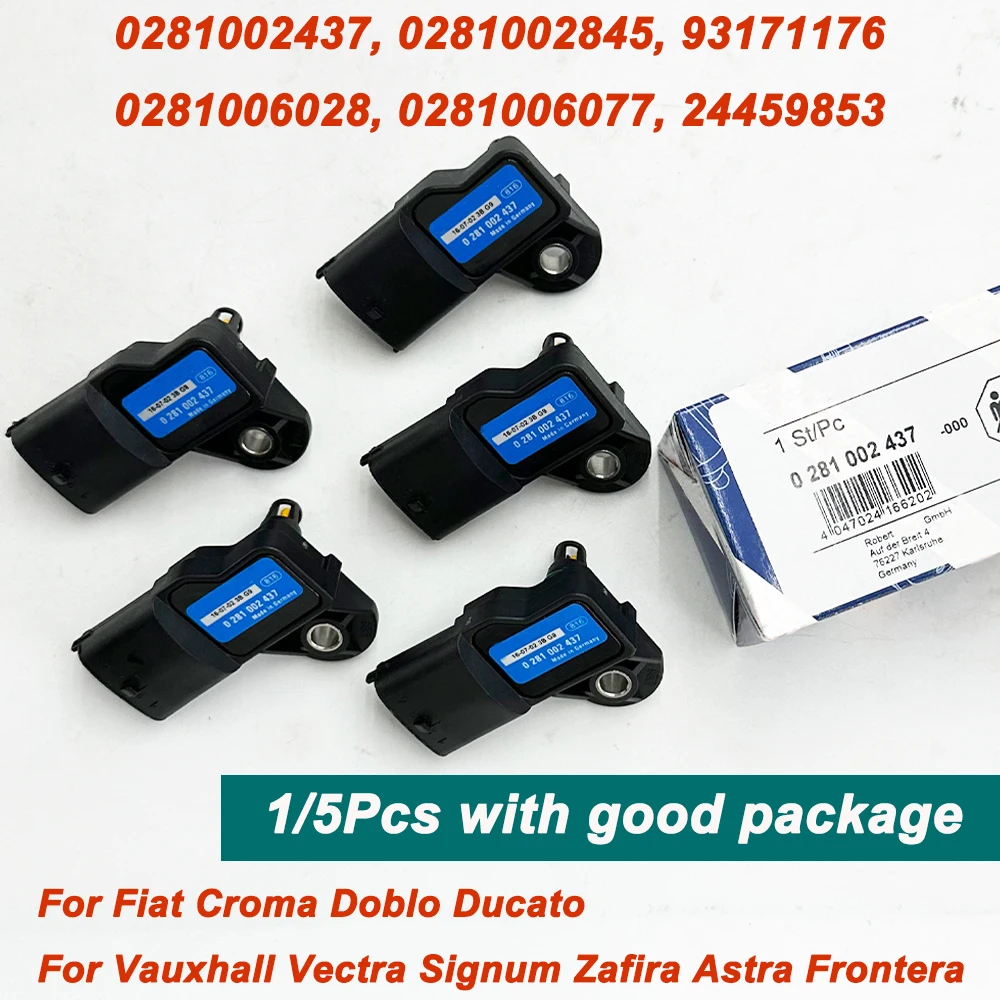 Valutazione e Recensione del Sensore di Pressione OE 0280731376 per Veicoli Fiat, Opel e Vauxhall