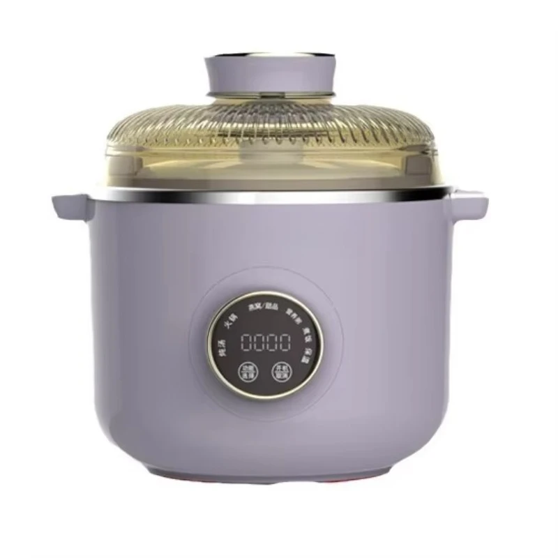 

Eco-friendly Mini Round Ceramic Pot Electric Saucepan Slow Cooker Ceramic Saucepan