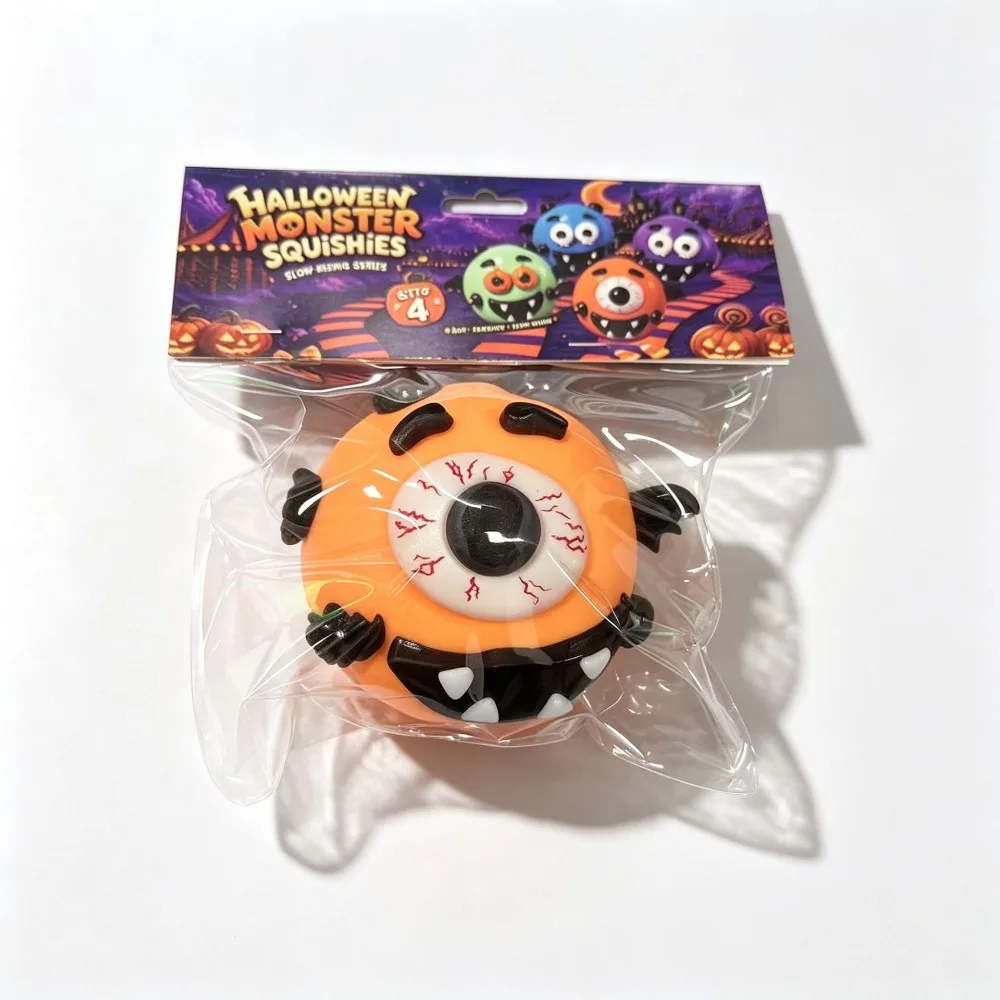 New Hot Halloween Curiosity Dog Face Changeable Soft Toy Squeezing Stress Relief DIY Pinching Toy Stress Relief Small Ornament