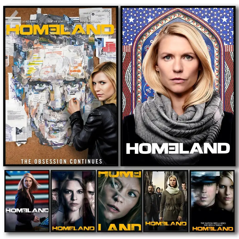 

Tv Series H-Homeland Poster Modern And Elegant Wall Stickers For Home Decor Living Room Dormitory Wall Art