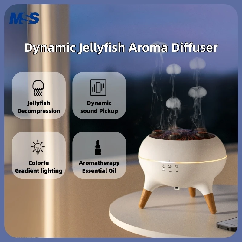 Diffusers for Essential Oils Fragrance Diffuser Cool-Looking Jellyfish Mist For Home Fragrance Smell Dropshipping