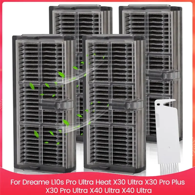 A21Q -HEPA Filter Accessories For Dreame L10s Pro Ultra Heat X30 Ultra X30 Pro Plus X30 Pro Ultra X40 Ultra Vacuum Filters