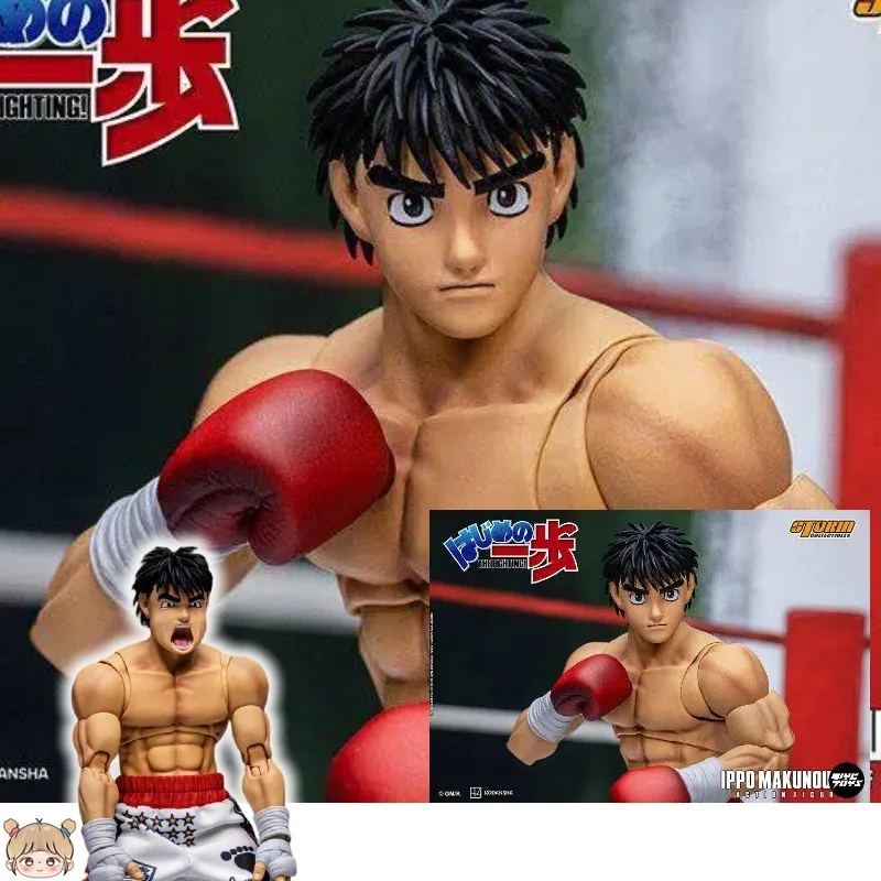Preventa 【TYCTOYS】 STORM TOYS Figura articulada Hajime No Ippo Makunouchi Ippo HAIP01 Juguetes coleccionables
