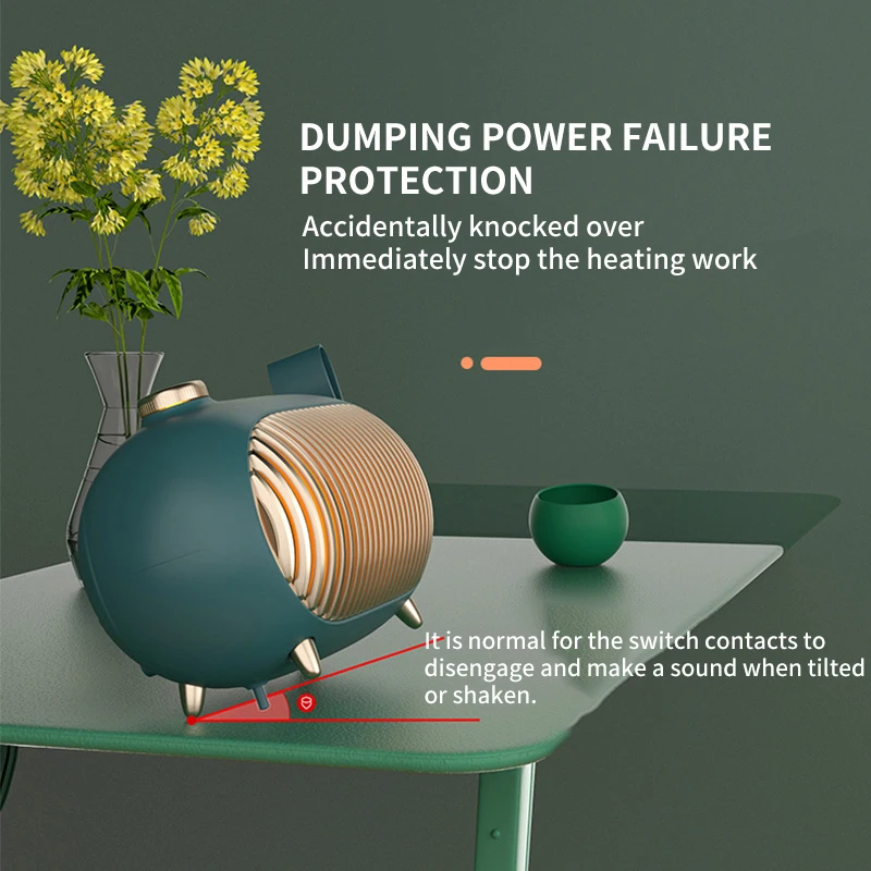 Nieuwe Mini Luchtverwarmer 110V Kantoor Desktop Stille Luchtverwarmer Kleine Home Warmer Slaapkamer Elektrische Warmer 220V Voor Herfst 2023