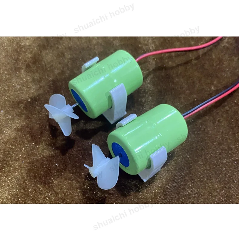 1Pair 3V/5V/8V Underwater Thruster 5000/8000/13000RPM Waterproof Motor Propellers for RC Boat/Submarine/ROV DIY Modification