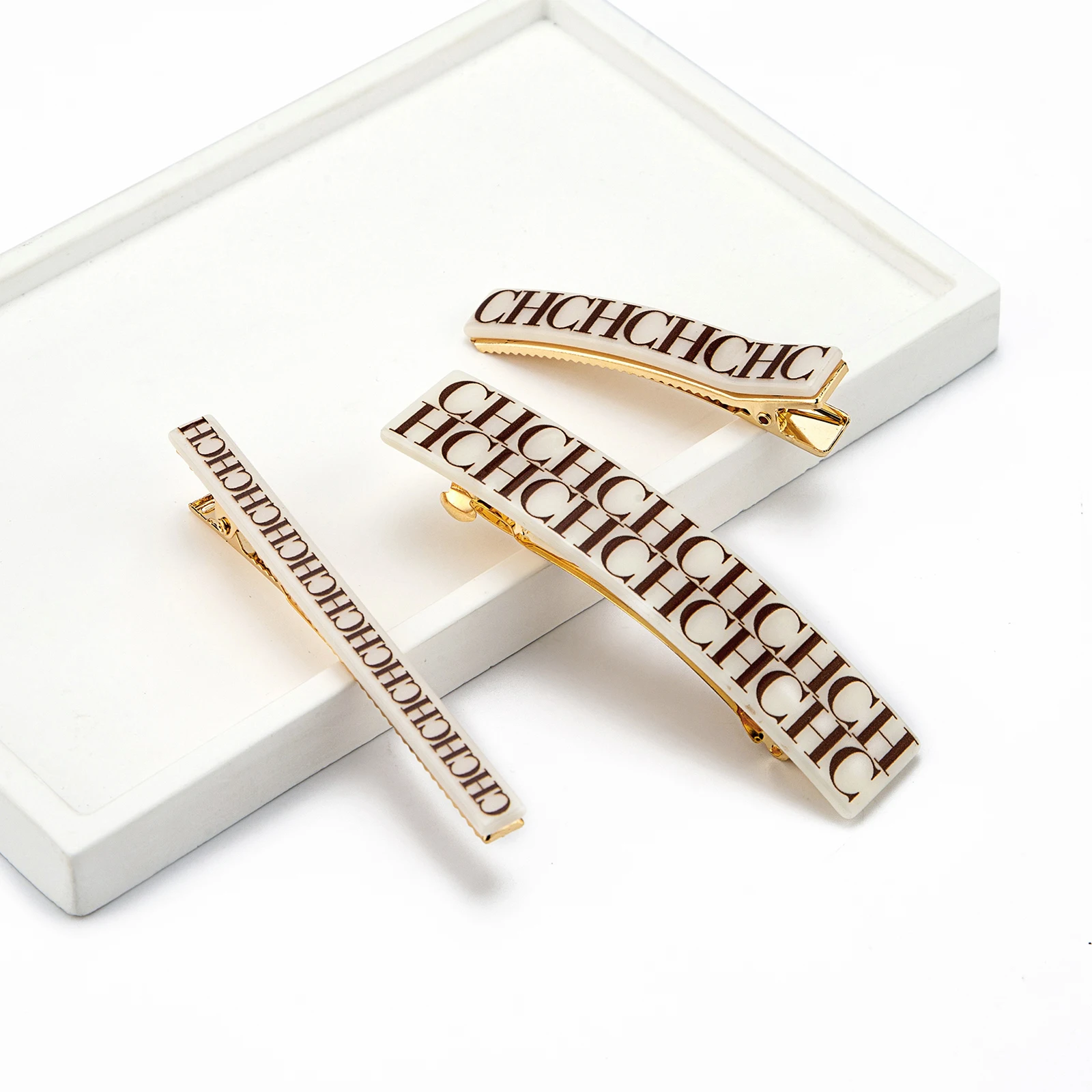 

CHILINCHNENA Модный, классический и ретро-дизайн «три в одном», элитная, легкая роскошь, зрелая бежевая заколка для волос для женщин