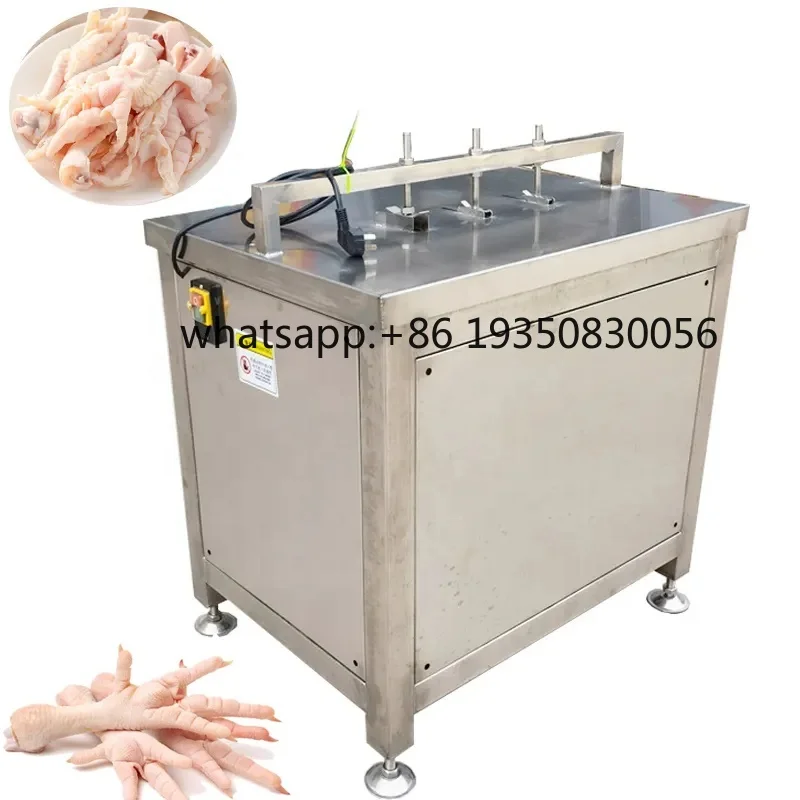 

Automation Chicken Paw Feet Claw Cutting Machine Chicken Meat Separating Machine Chicken Plucker
