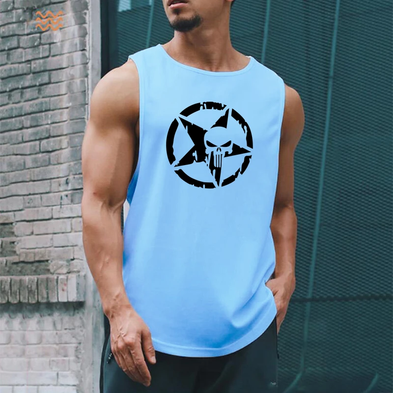 Singlet Men Undershirt Stringer Gyms Sleeveless Sweatshirt Muscle Fitness Man Bodybuilding Gym Workout Shirt Tank Top Vest Brand