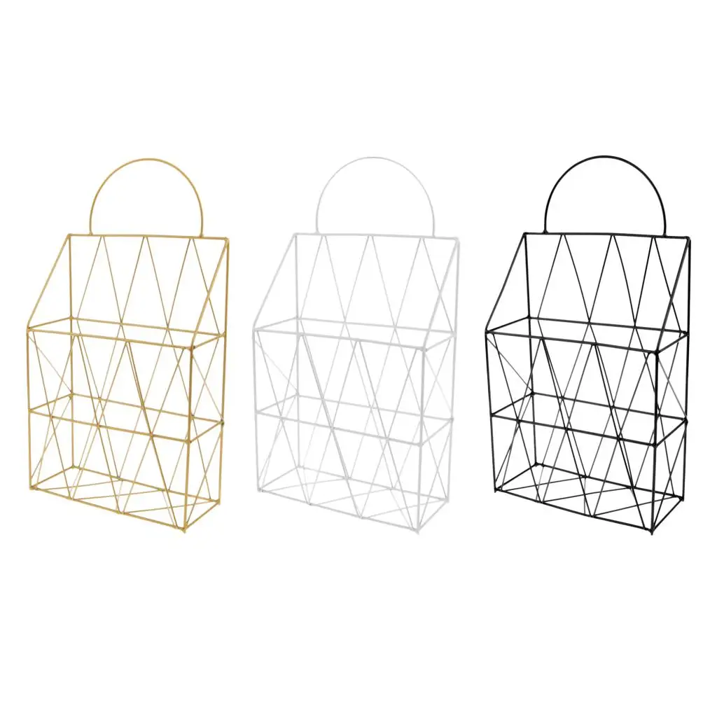 

Metal Multifunction Rack Storage Hanging Basket Shopping Basket