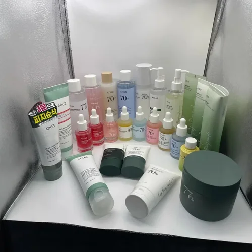 아누아 피치 70% 나이아신아마이드 세럼 에센스 토너, 호투이니아 코르데이터 케르세틴 페이셜 클렌저, 30ml 