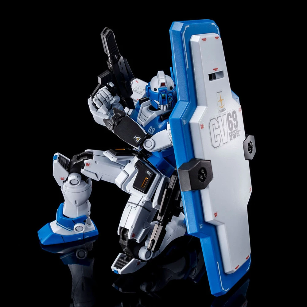 [متوفر] ألعاب بانداي HG Gundam The Origin RGM-79HC GM Guard المخصصة (مع مسدس رش الشعاع E-2) 1/144 PB نموذج تجميع حصري