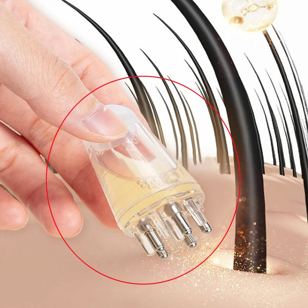 

Scalp Applicator Liquid Comb Portable Mini Massage Comb Essential Oil Liquids Guiding Massager Anti Hair Loss Scalps Care Tools