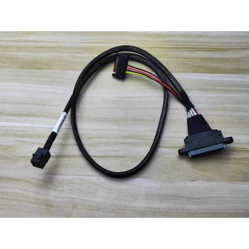 dl+New SAS HD SFF-8643 To U.2 SFF-8639 NVMe U2 Adapter Cable SSD Hard Drive Data Cable