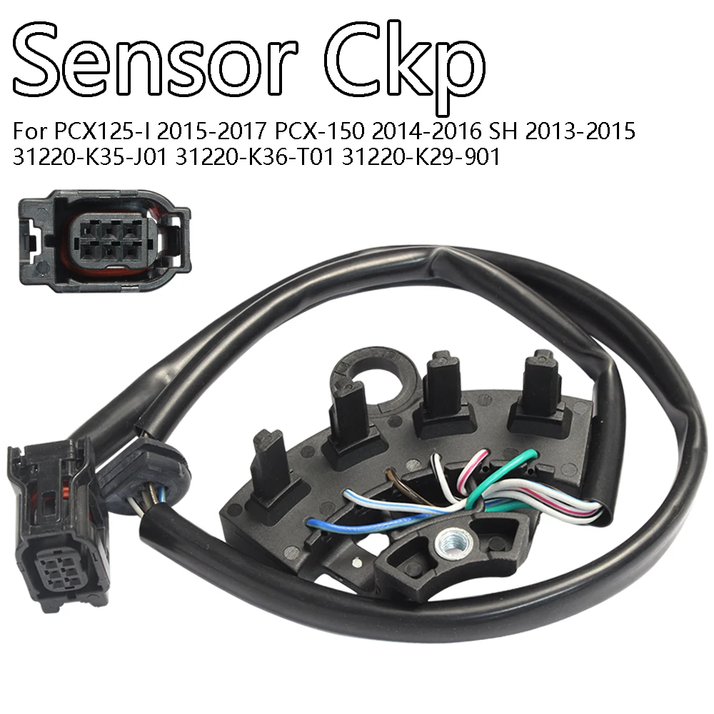 

A-Class CKP Sensor for Hon Da PCX125 PCX150 SH125 2013-2017 31220-K35-J01 31220-K36-T01 31220-K29-901 Crankshaft Position