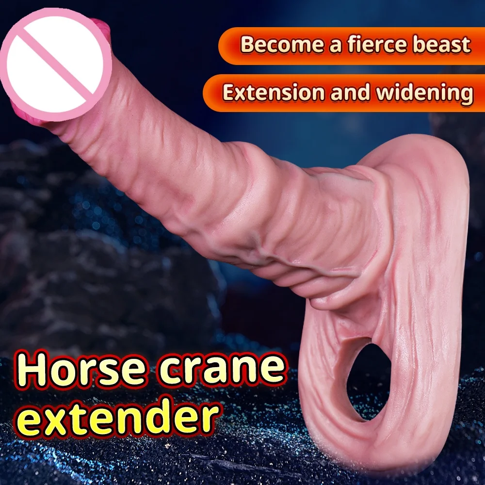 سيليكون ذكر القضيب توسيع كم خاتم الديك لتأخير القذف تعزيز الانتصاب دسار ديك الكبار مثير الجنس لعب 18 + #3