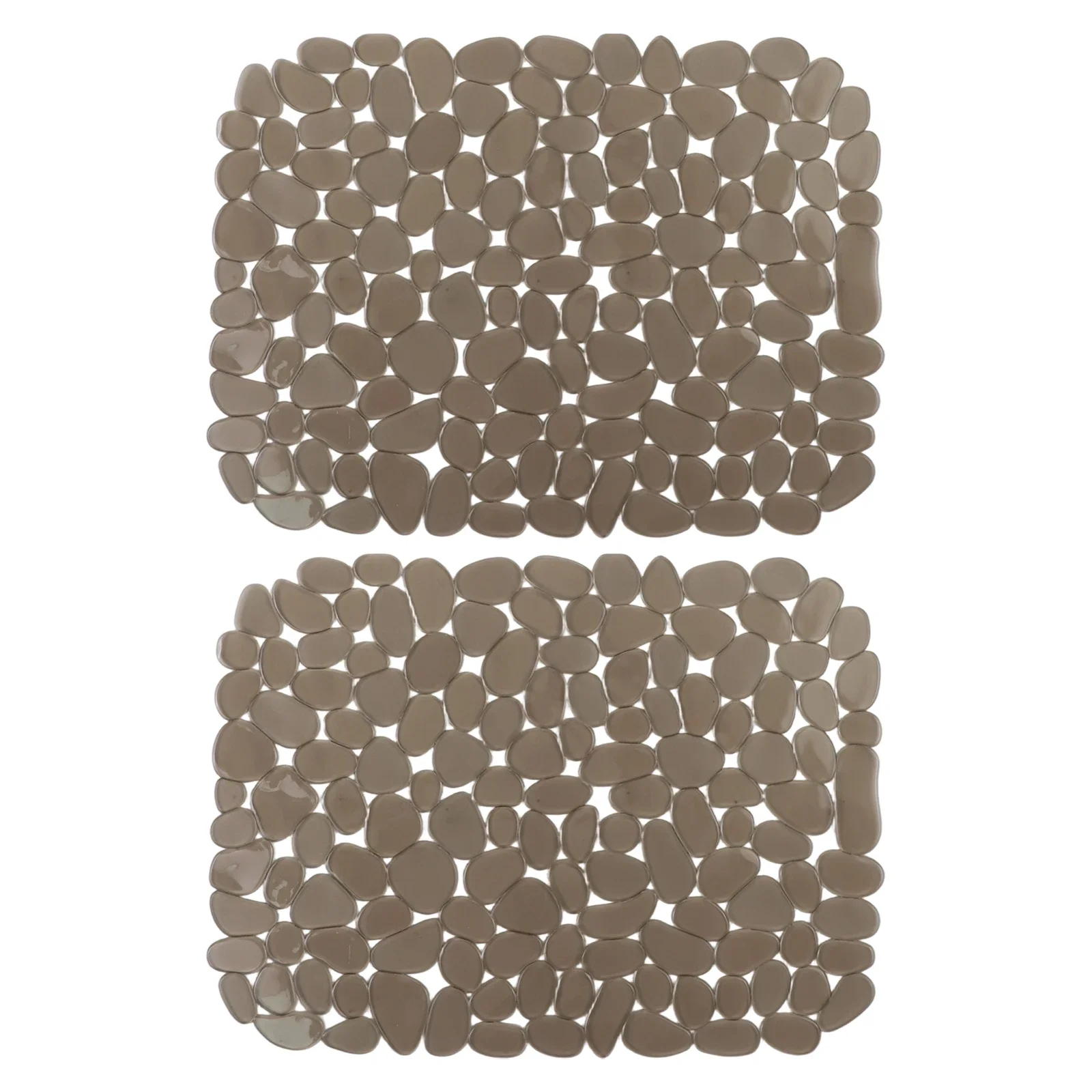 PVC Sink Protection Pebble Design Mat Non-slip Kitchen Mats Efficient Water Drainage Innovative Design For Kitchens