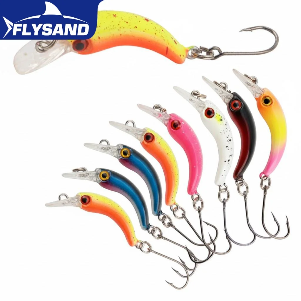 8Pcs Box Mini Float…