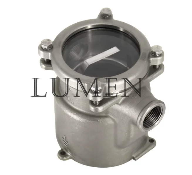 316 Stainless Steel Seawater Filter, High-Efficiency Marine Strainer for Boat Engine, Prevents Clogging & Corrosion