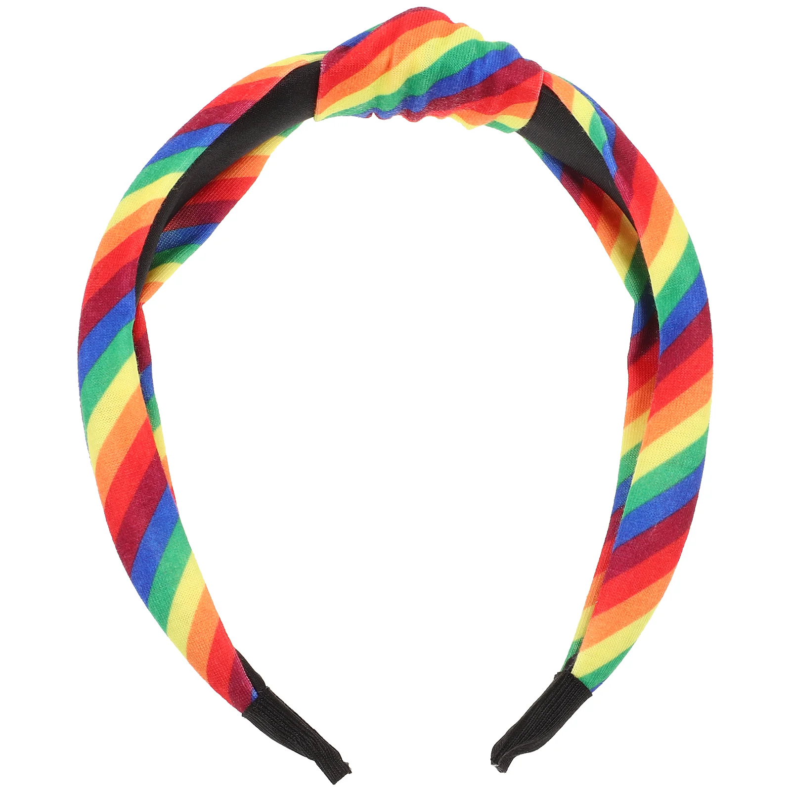 

Rainbow Headband Headbands for Women Tie Hair Accessories Women's Fashion Fabric Thick