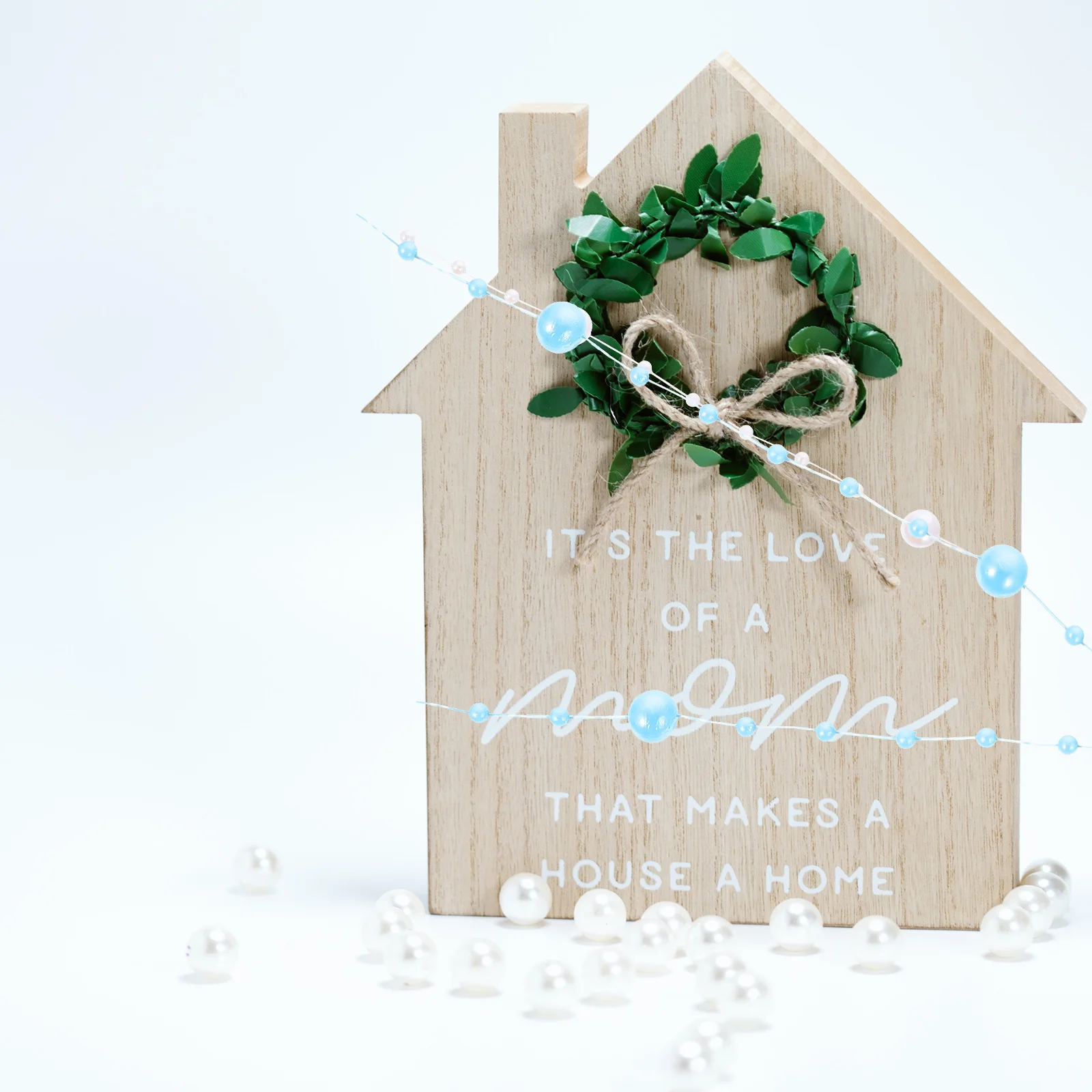 

Fishing Line Bead Chain Trim Beads String Jewelry Making Replacement Link Resin Hanging Man