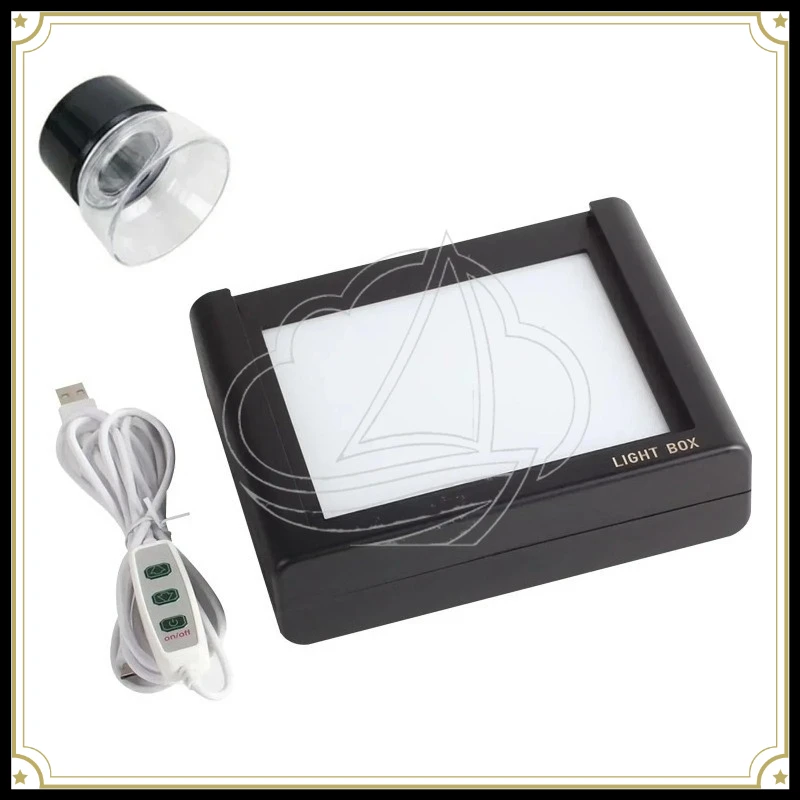 Multifunctional Film Scanner Viewer, Adjustable LED Light for 35mm 135 120 4x5 Negative Digitizing