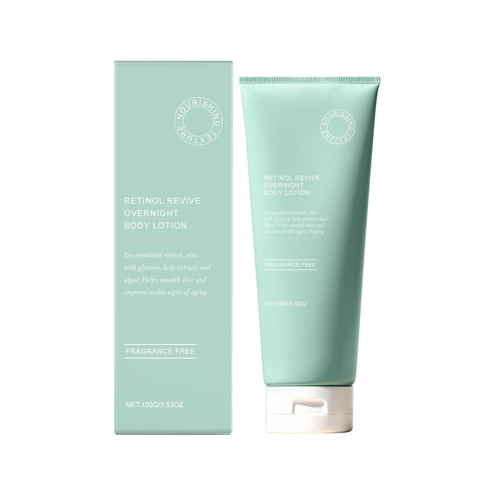 Night Moisturizing Body Lotion Anti Aging Firming Hydrating Brighten Increase Skin Elasticity Whitening Body Skin Care Product view 6