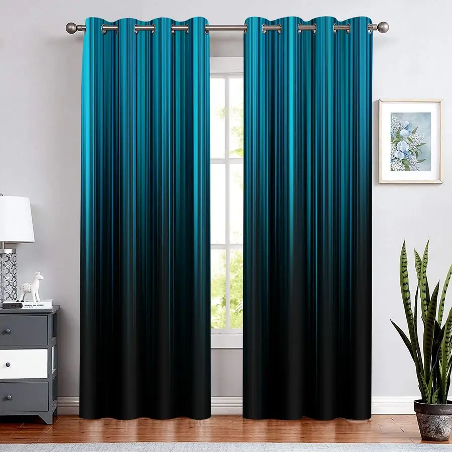 Abstract Curtains F…