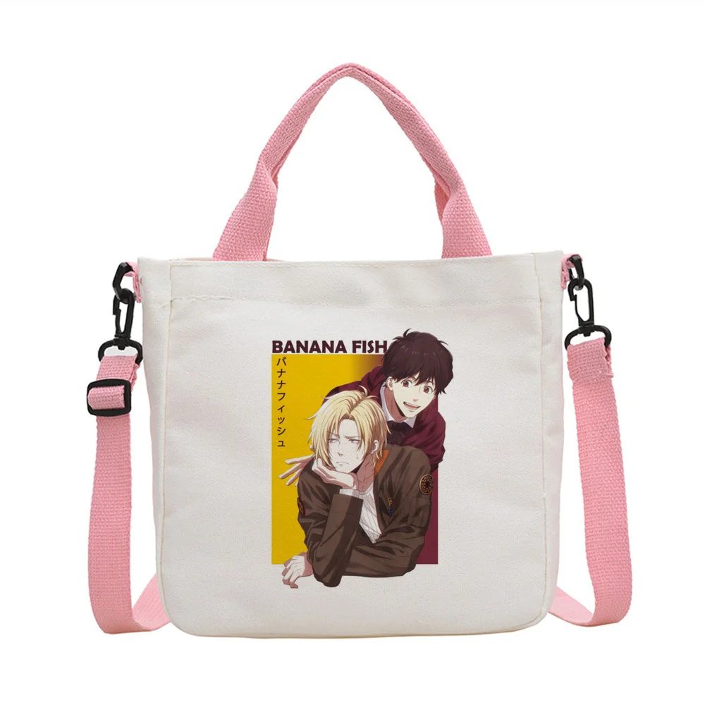 Banana Fish tote bag personnalisable totebag shopper einkaufstasche grocery femme