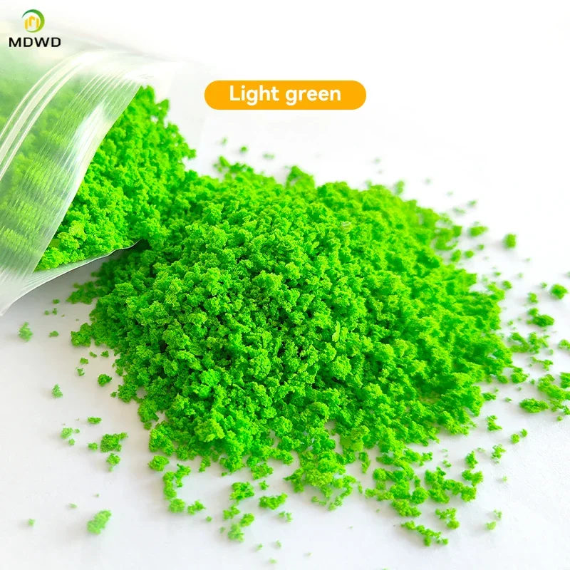 45 جرام مسحوق شجرة اصطناعية مايكرو حديقة صغيرة ديكور لتقوم بها بنفسك الحرف مواد أوراق الشجر لنموذج شجرة مشهد تخطيط الديوراما #3