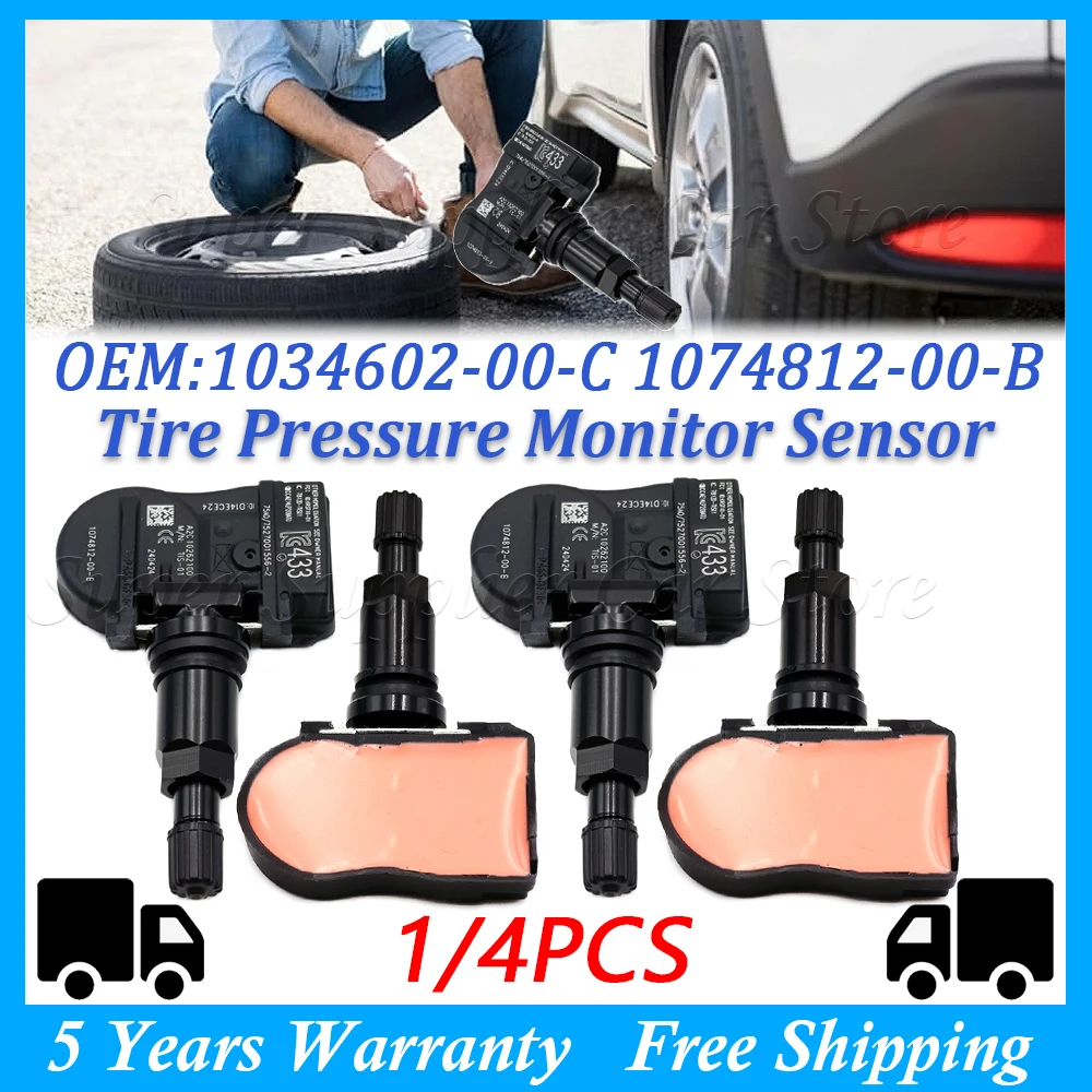 1/4Pcs New Tpms Car…