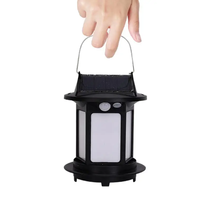 

Solar Lantern Lights Rechargeable Outdoor Waterproof Lanterns Garden Lanterns Automatic Landscape Decor Lights For Courtyard