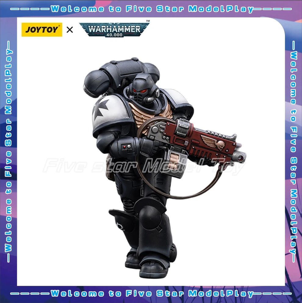 

【FS】JOYTOY Warhammer 40K масштаб 1/18 фигурки черные тамплиеры Qutriders Brother Valtus модели игрушки подарки