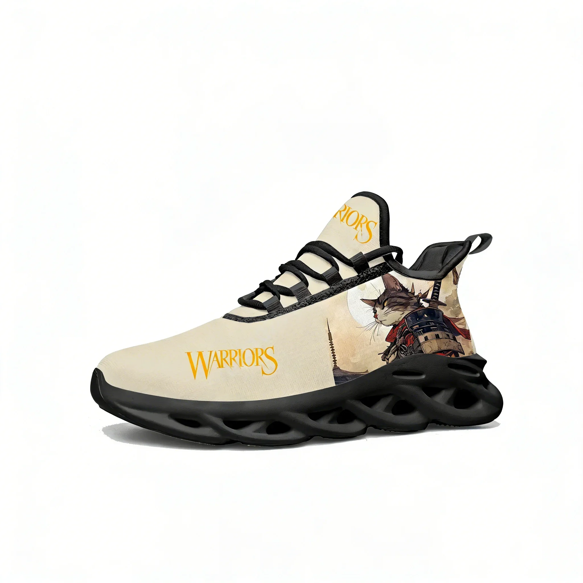 

Кроссовки Cat Warrior с сетчатым верхом, плоские, мужские и женские, для спорта и бега, высококачественные, удобные, спортивные кроссовки на заказ