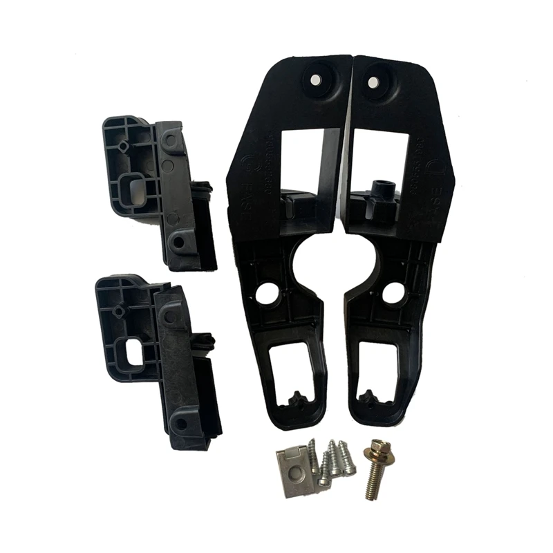 9805552680 Left + Right Headlight Bracket Tab Support Clip Repair Kit Set For Peugeot 301