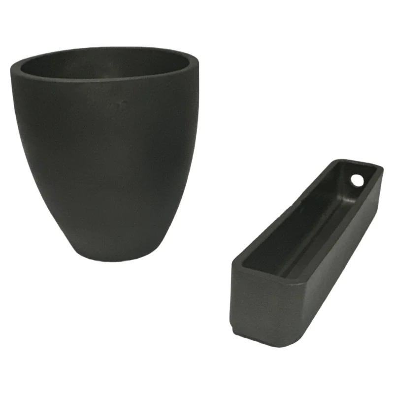 Industrial silicon carbide graphite crucible for smelting