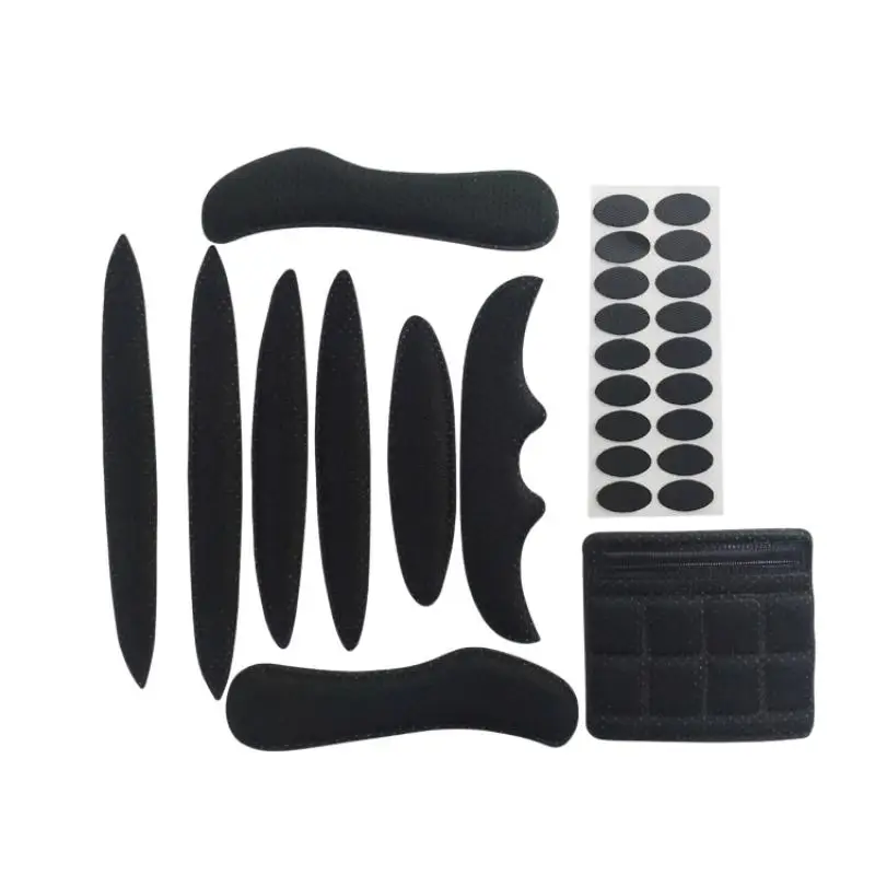 Afbeelding 6: textuur27pcs Helm Padding Kits Universele schuimpads Set voor kinderen en volwassenen Vervanging van spons voor veiligheidshelm voor gebruik in alle seizoenen