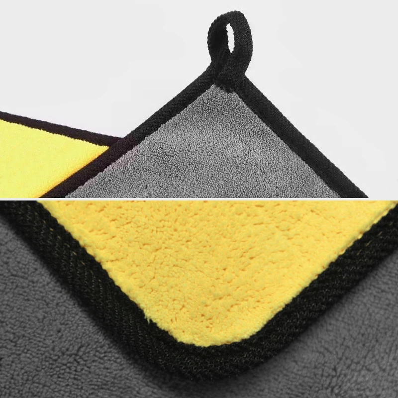 Microfiber Towel Car Cleaning Drying Cloth Car Wash Towel Auto Accessories For Ford Focus mk4 Ranger 2 3 Edge S-MAX Fiesta Fusio